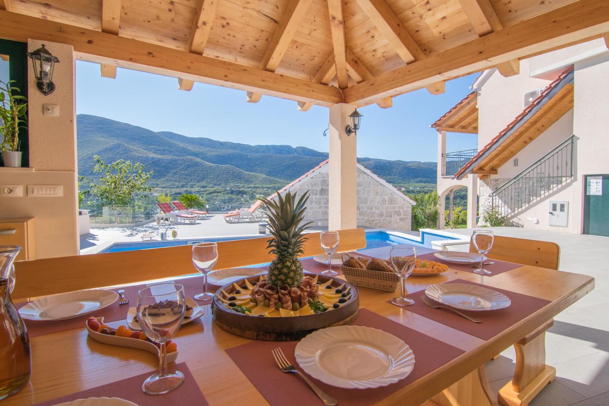 Villa Milena With Heated Pool And Jacuzzi Kostanje 외부 사진